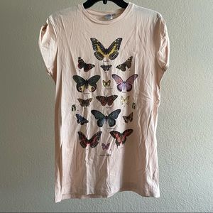 Butterfly tee